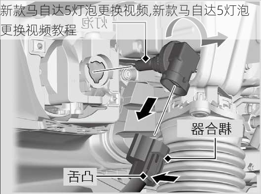 新款马自达5灯泡更换视频,新款马自达5灯泡更换视频教程