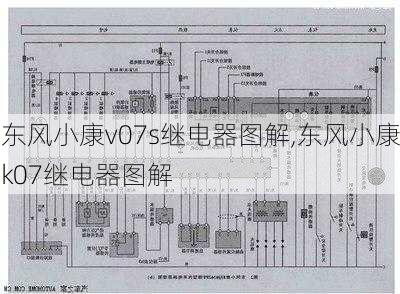 东风小康v07s继电器图解,东风小康k07继电器图解