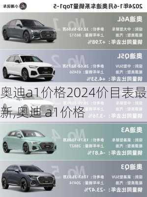 奥迪a1价格2024价目表最新,奥迪 a1价格