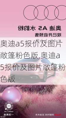 奥迪a5报价及图片敞篷粉色版,奥迪a5报价及图片敞篷粉色版