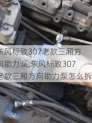 东风标致307老款三厢方向助力泵,东风标致307老款三厢方向助力泵怎么拆